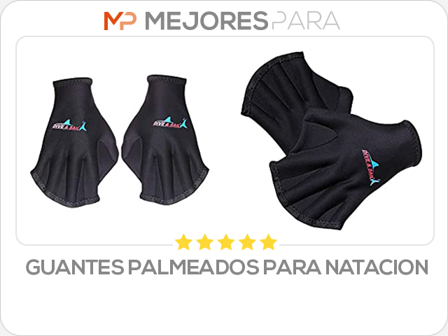 guantes palmeados para natacion