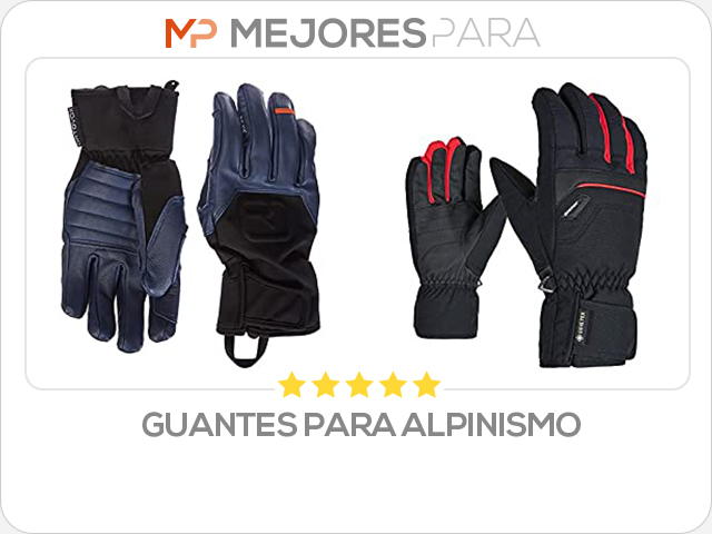 guantes para alpinismo