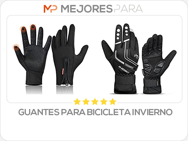 guantes para bicicleta invierno