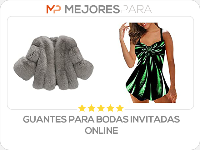 guantes para bodas invitadas online