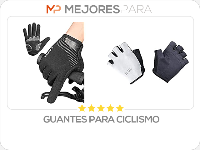 guantes para ciclismo