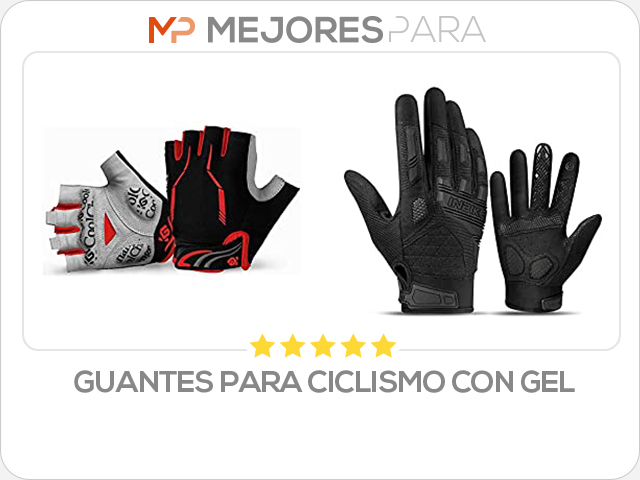 guantes para ciclismo con gel