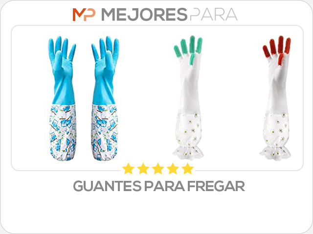 guantes para fregar