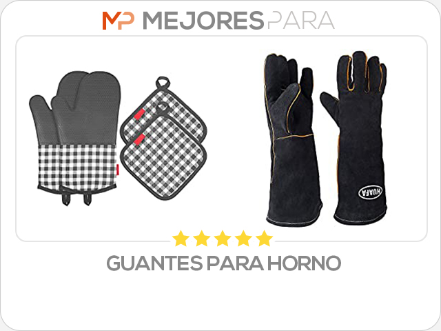 guantes para horno