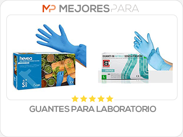 guantes para laboratorio