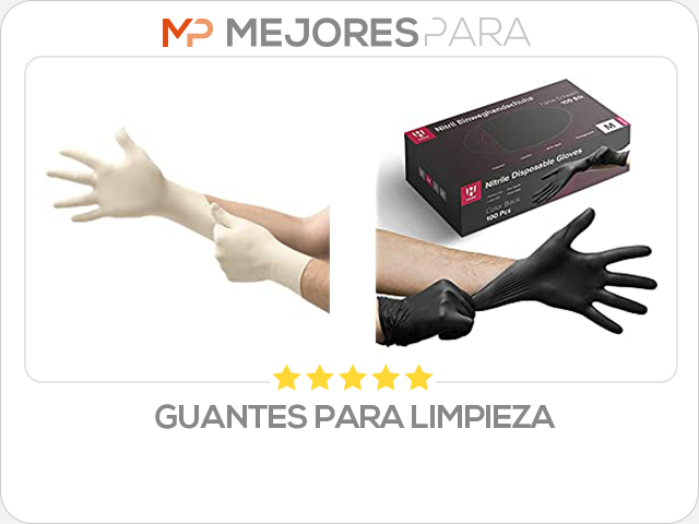 guantes para limpieza