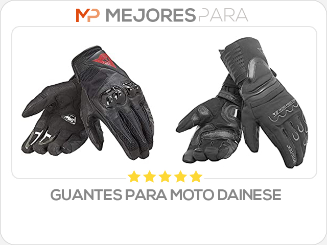 guantes para moto dainese