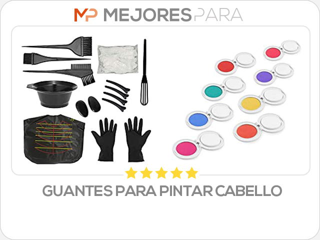 guantes para pintar cabello