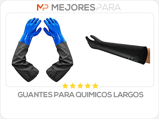 guantes para quimicos largos