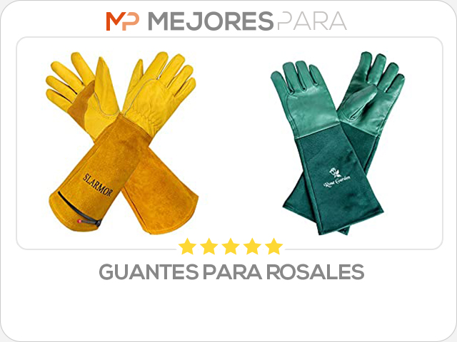 guantes para rosales