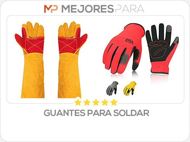 guantes para soldar