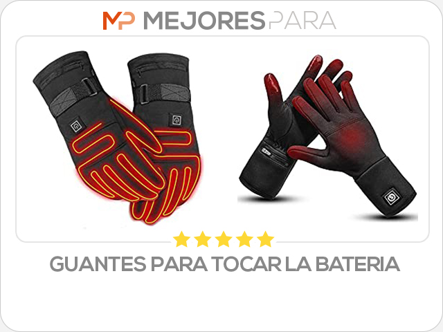 guantes para tocar la bateria