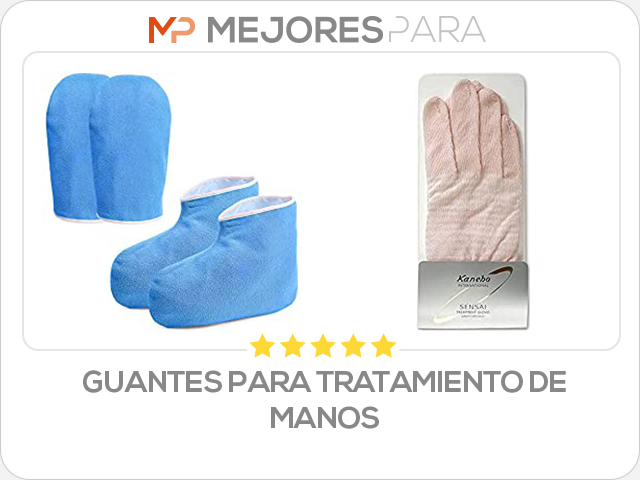 guantes para tratamiento de manos