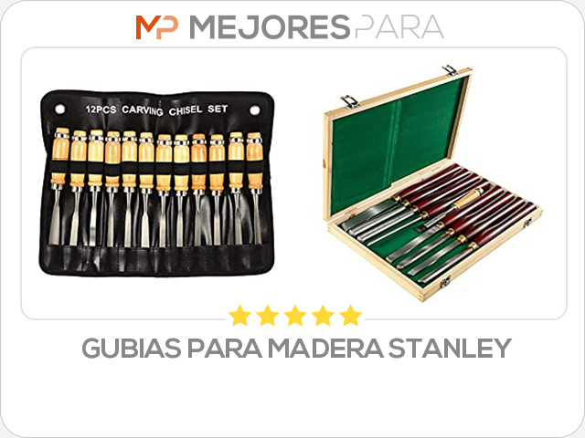 gubias para madera stanley