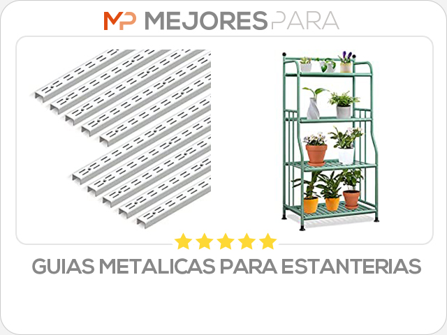 guias metalicas para estanterias