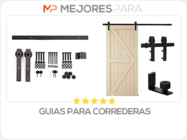 guias para correderas