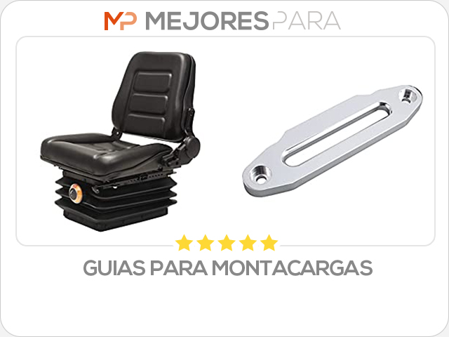 guias para montacargas