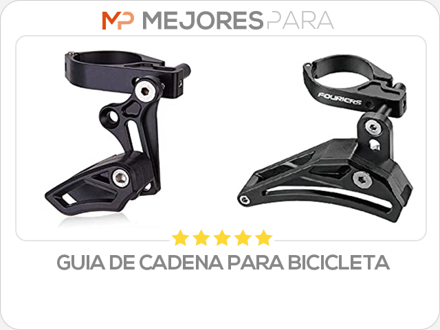 guia de cadena para bicicleta