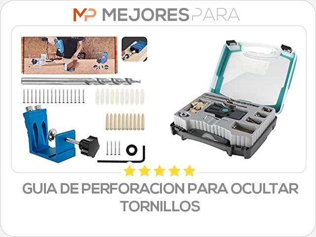 guia de perforacion para ocultar tornillos