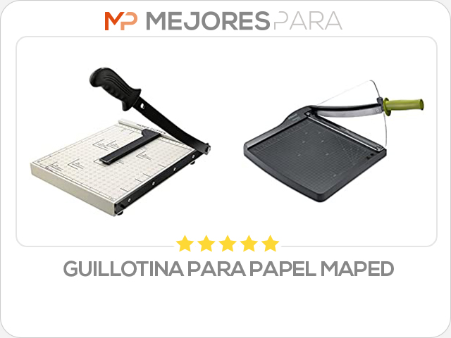 guillotina para papel maped