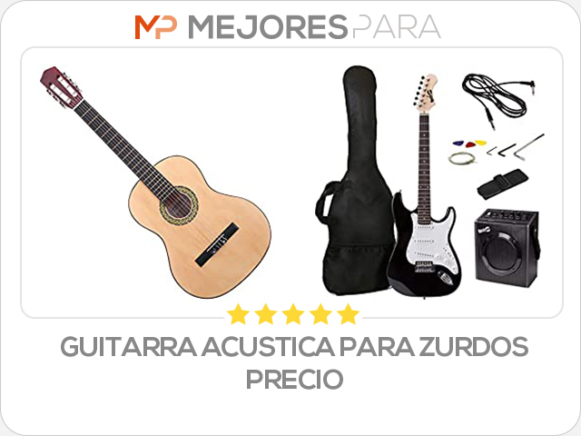 guitarra acustica para zurdos precio