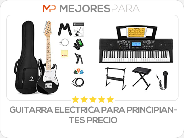 guitarra electrica para principiantes precio