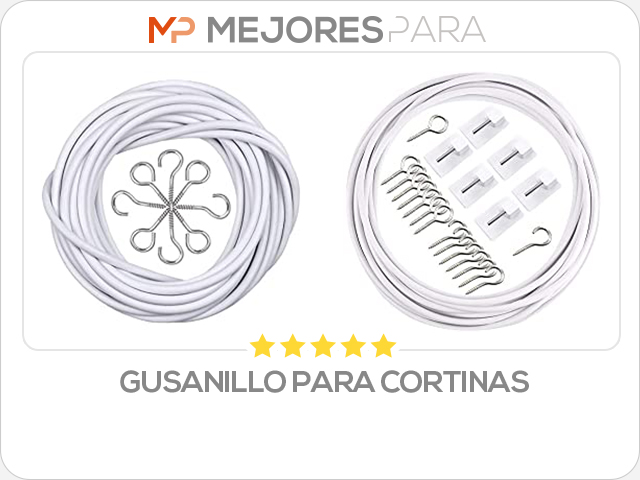 gusanillo para cortinas