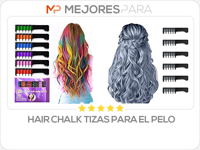 hair chalk tizas para el pelo