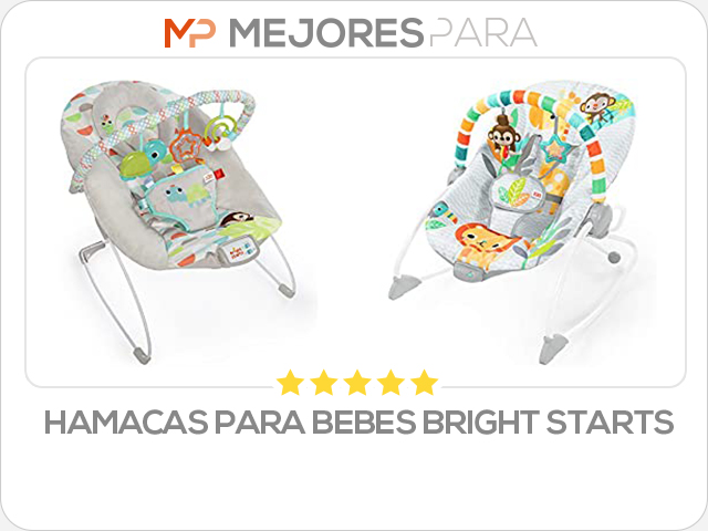 hamacas para bebes bright starts