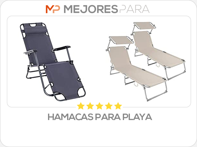 hamacas para playa