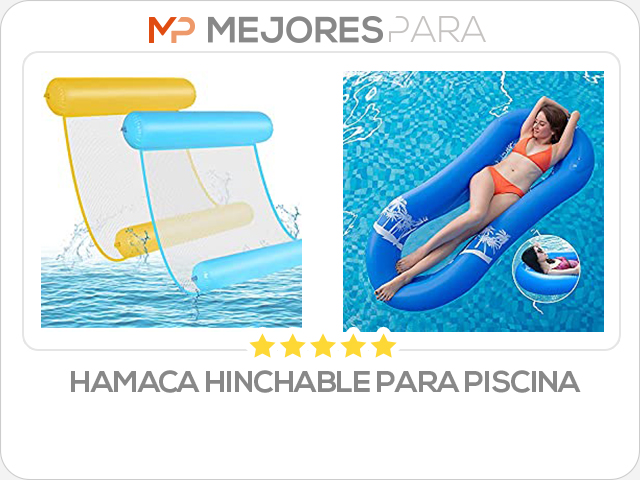 hamaca hinchable para piscina