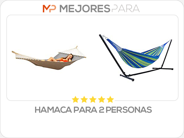 hamaca para 2 personas