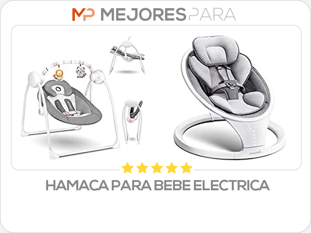 hamaca para bebe electrica