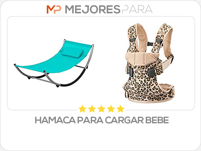 hamaca para cargar bebe