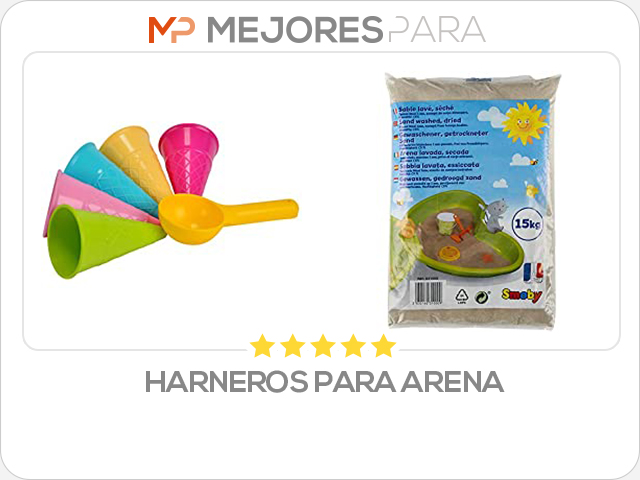 harneros para arena