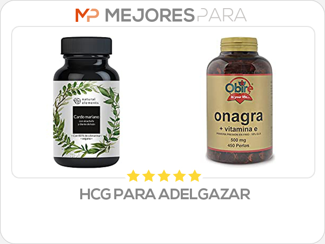 hcg para adelgazar