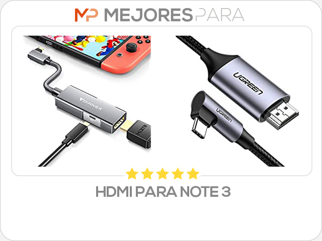 hdmi para note 3