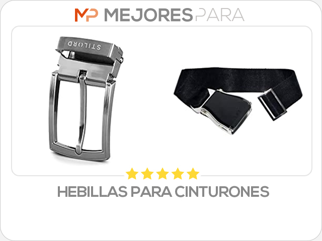 hebillas para cinturones