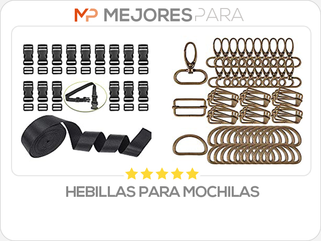 hebillas para mochilas