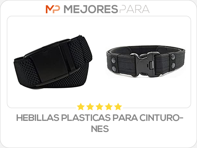 hebillas plasticas para cinturones