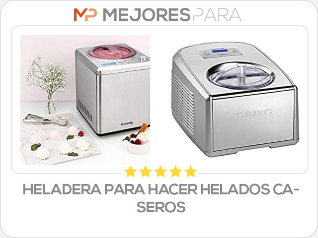 heladera para hacer helados caseros