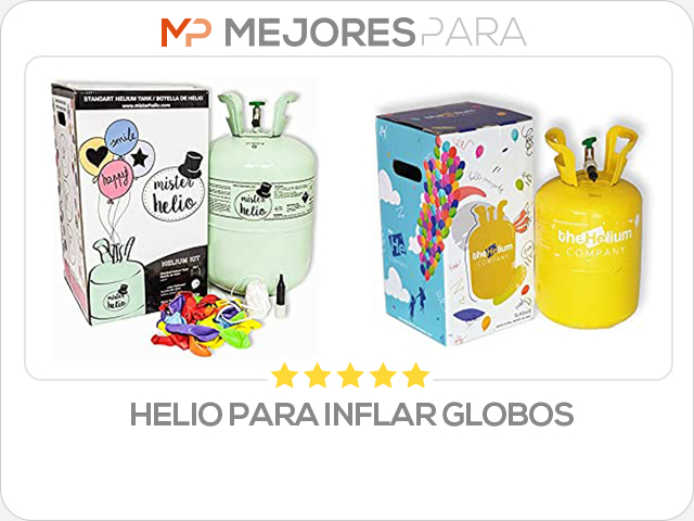 helio para inflar globos