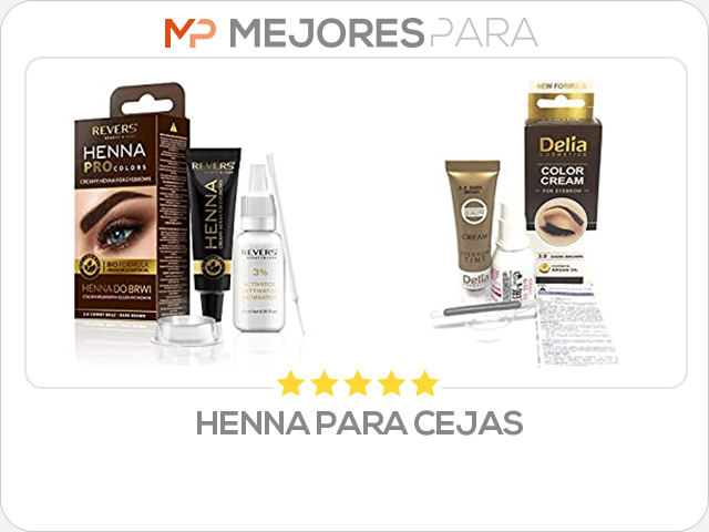 henna para cejas