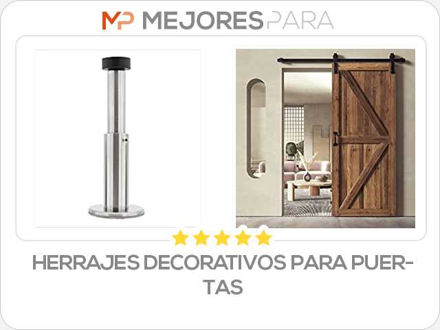 herrajes decorativos para puertas