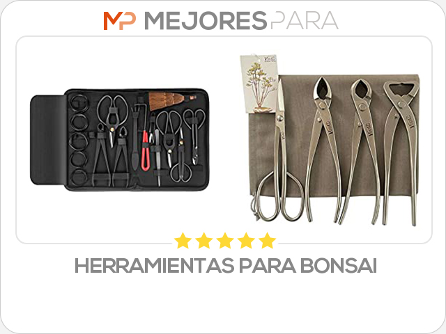 herramientas para bonsai