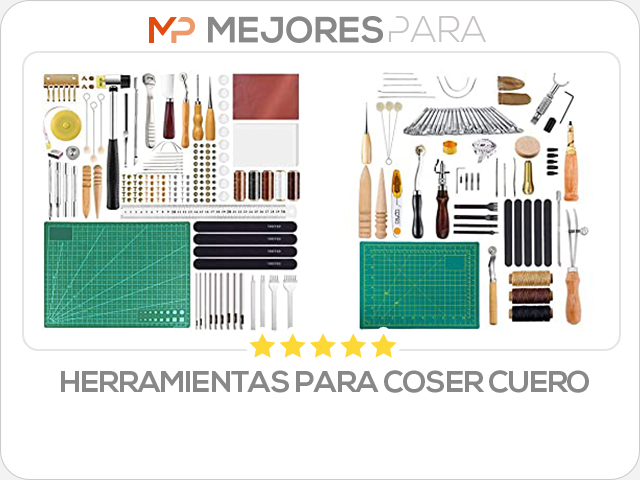 herramientas para coser cuero