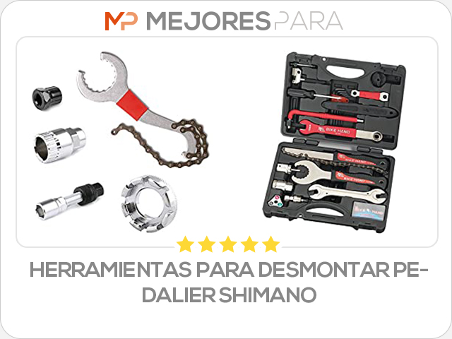 herramientas para desmontar pedalier shimano