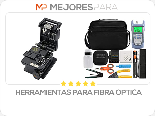 herramientas para fibra optica