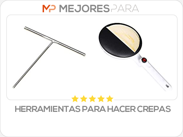 herramientas para hacer crepas