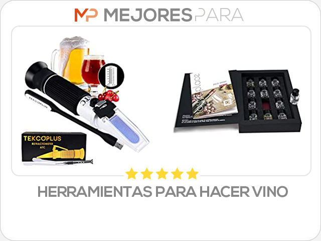 herramientas para hacer vino